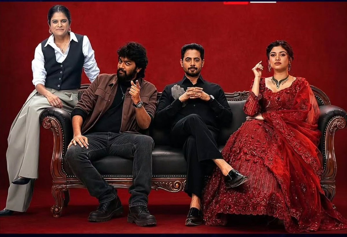 CricAddict247's tweet photo. Intha 4 puluthis ku enna skill irukunu judge ah potrukinga da ? @vijaytelevision @JioHotstar 

Ithaiyum nambi participate panravanga thaan paavama Iruku 🤦🤦🤦 https://t.co/0mo4Z3TP3p