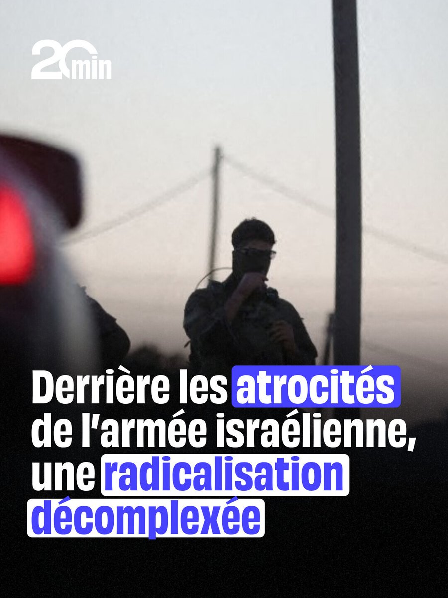 20Minutes's tweet photo. Des exactions de plus en plus assumées par l’armée israélienne
➡️ https://t.co/rM8DflpG0v https://t.co/zXs8EkQ24l