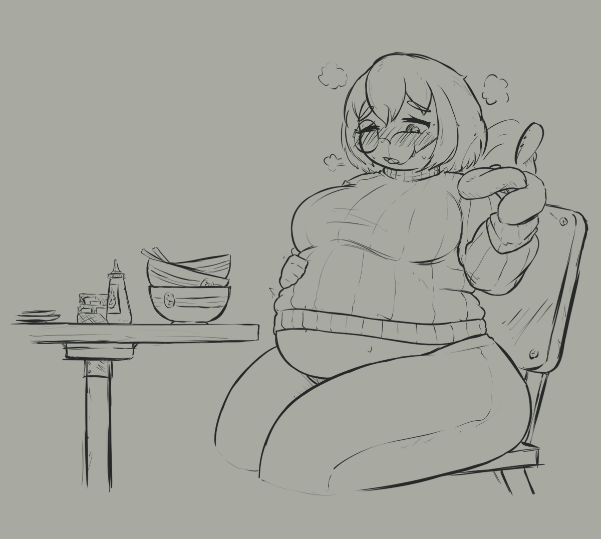 LukusVindego's tweet photo. Another sketch comm! This time of a super cute girl, Morgan! https://t.co/hyrYexteak