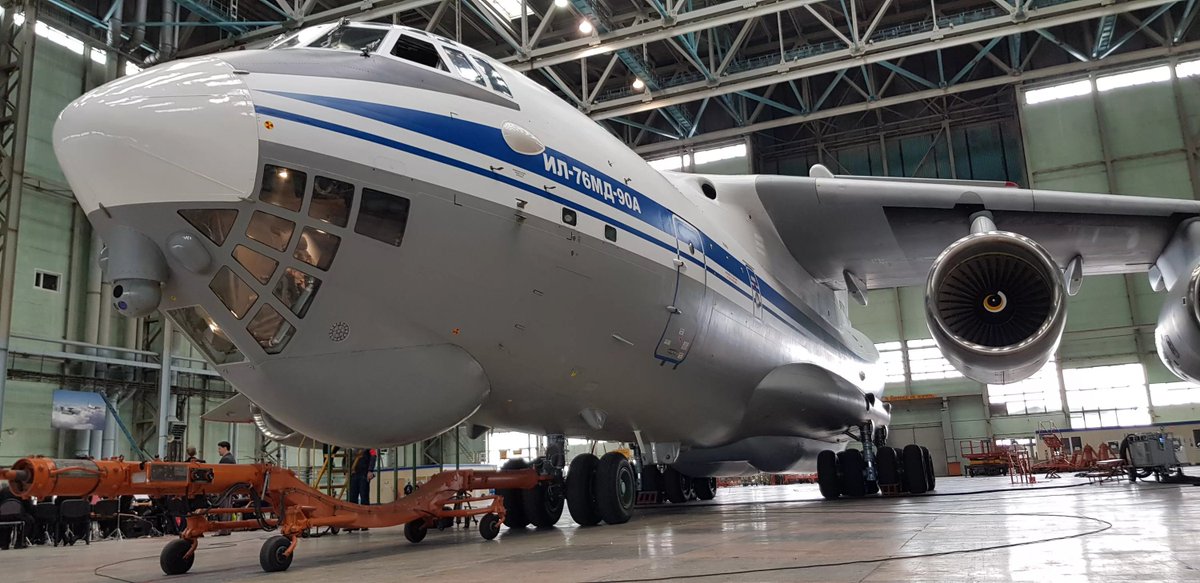 HEMemarian's tweet photo. The interesting part of the Il-76MD-90A story is that it was not simply a transfer of the Tashkent production line to Ulyanovsk. Russian engineers digitally replicated the Soviet-designed Il-76, then significantly modernized and redesigned it.
1/2 https://t.co/3FwjA32hWa