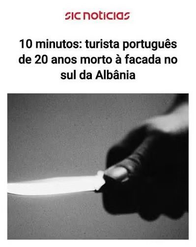 MariaAugustaVi7's tweet photo. Este pretogues da AIMA andava a assediar mulheres na Albânia, foi confrontado por um segurança, puxou uma faca foi desarmado e conseguiu ser morto PELA PRÓPRIA ARMA!
Parabéns aos albaneses, menos um escroque a chatear! 👏🏻👏🏻👏🏻 https://t.co/oPY4cofvEL