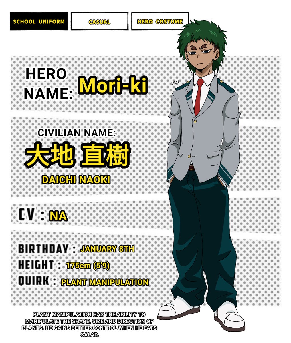 opmz_6's tweet photo. #mha #myherocademia And another oc, probably making a demon slayer one next https://t.co/d8sPxC9nRd