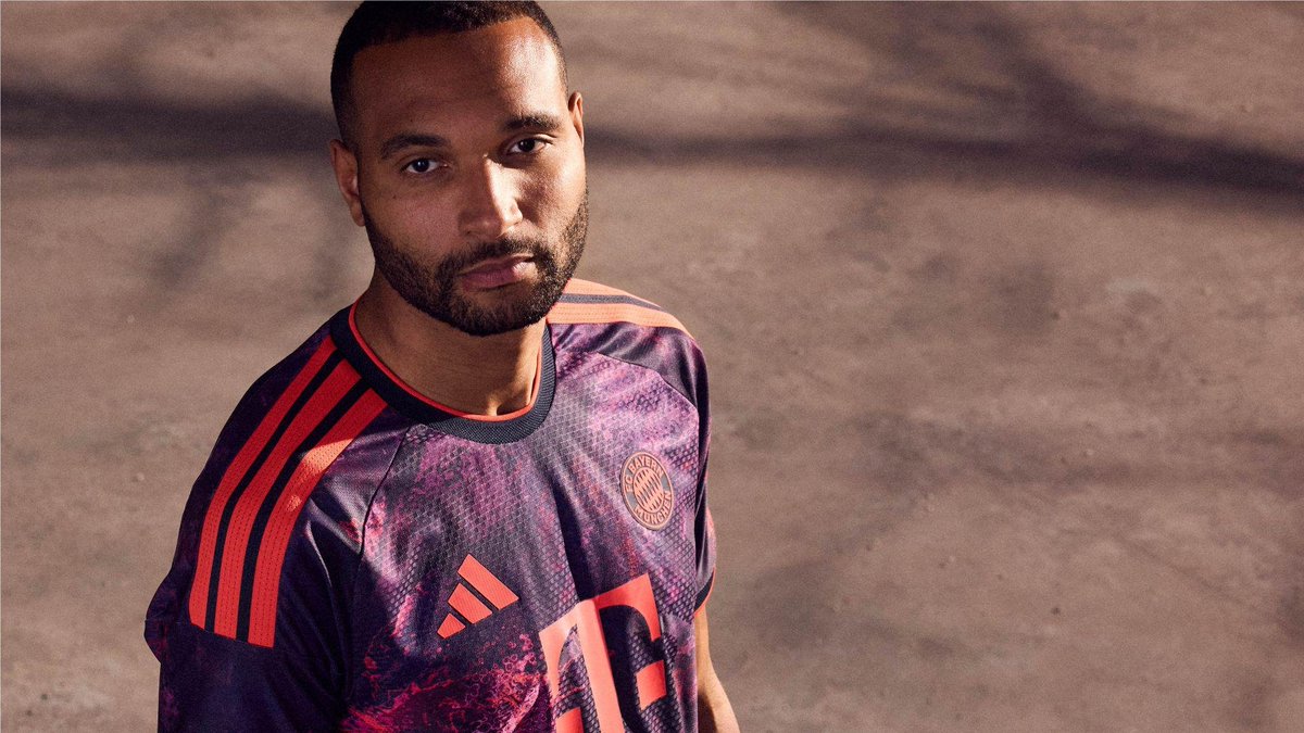 Lakhandu's tweet photo. FC Bayern have unveiled the new third jersey for the 2026/27 season, a design inspired by the moments that have shaped one of football's most successful clubs.

@adidasZA @adidasfootball @adidas https://t.co/y9D44gW57W
