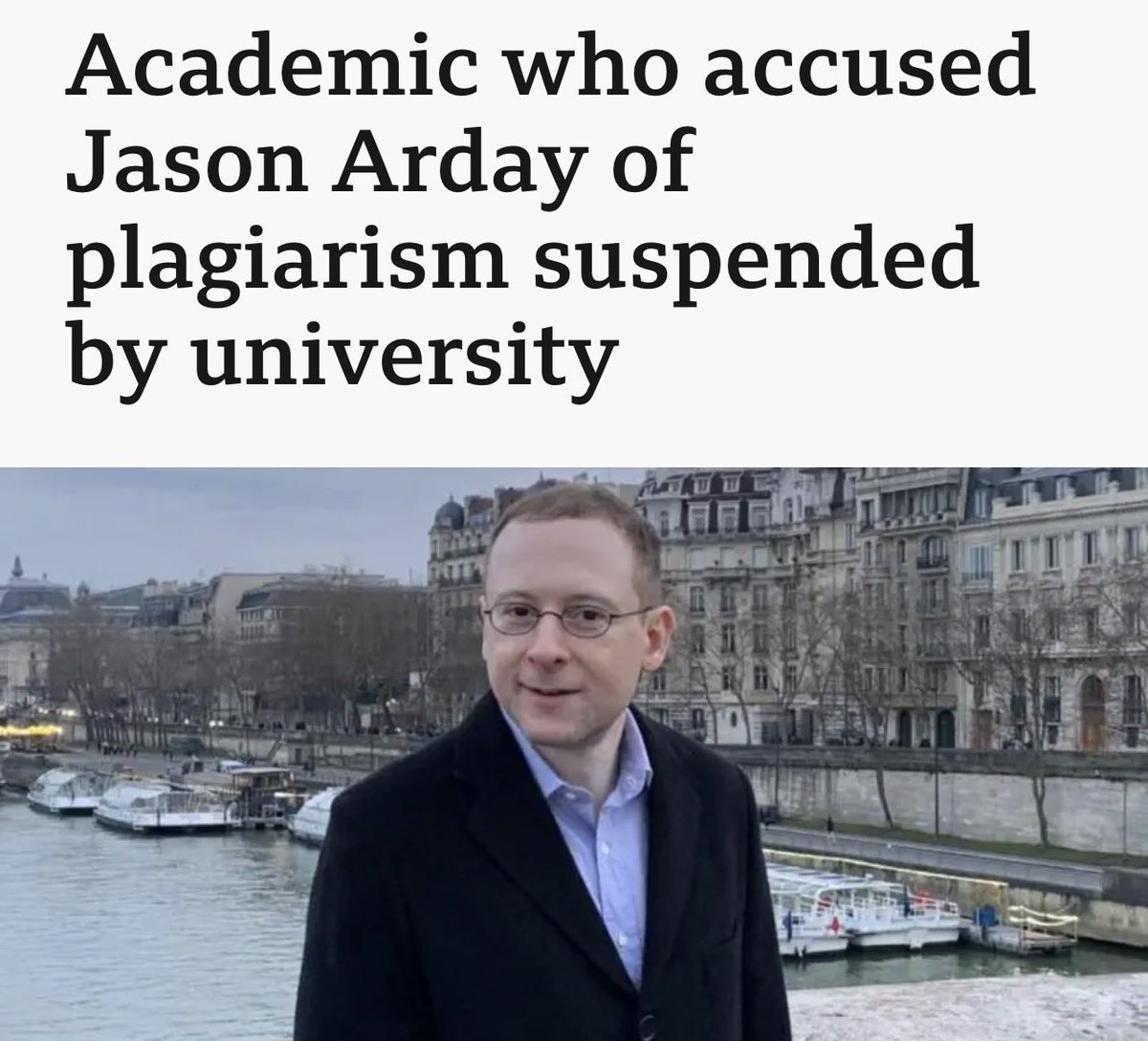 Suffragent_'s tweet photo. White man punished for exposing black fraudster. Modern Britain in a nutshell.

The race grift is utterly out of control and every university deserves to collapse. 🇬🇧 https://t.co/pkfnvHdm32