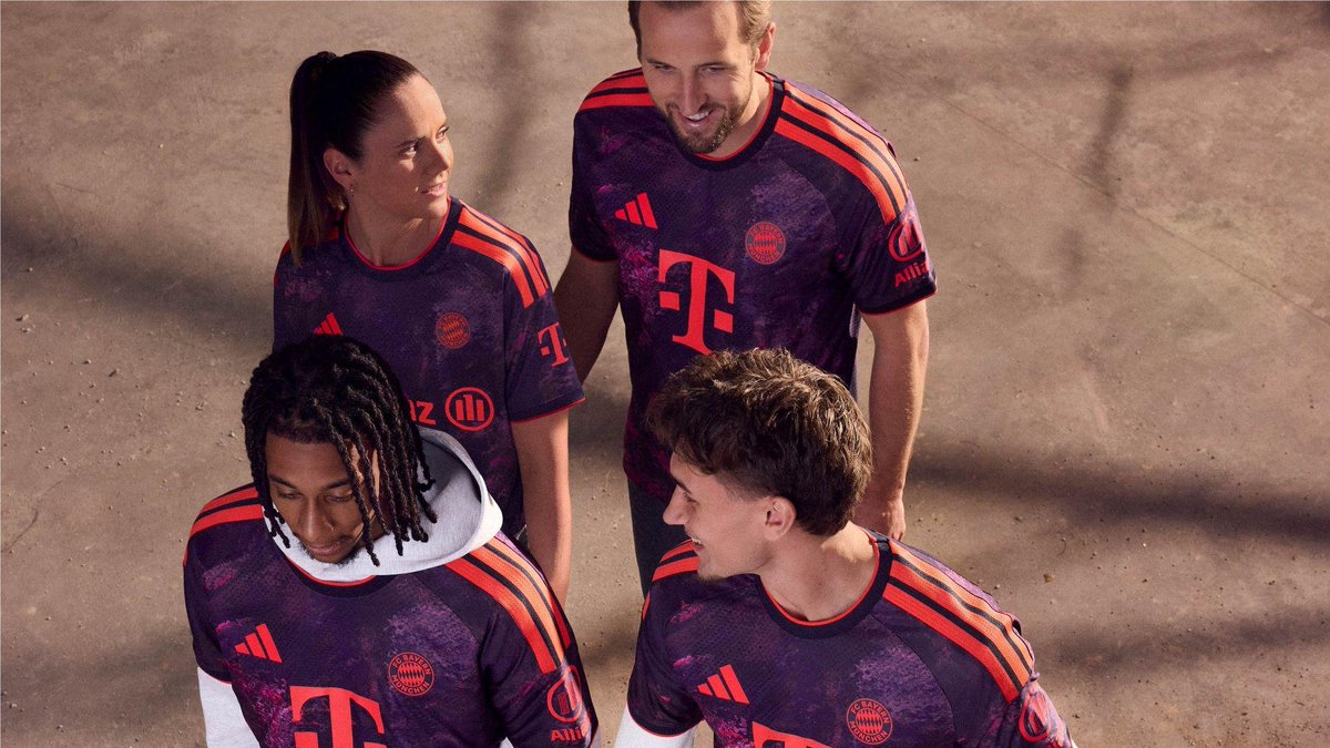 Lakhandu's tweet photo. FC Bayern have unveiled the new third jersey for the 2026/27 season, a design inspired by the moments that have shaped one of football's most successful clubs.

@adidasZA @adidasfootball @adidas https://t.co/y9D44gW57W