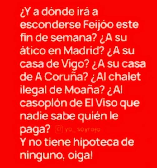 Titovostok's tweet photo. @EmilioMontilla_ Como os gustan a los del pp los pisitos,el dinero no se sabe de donde lo sacáis,pero joder os pegáis una vida a todo trapo. https://t.co/WuPL7TlkAd
