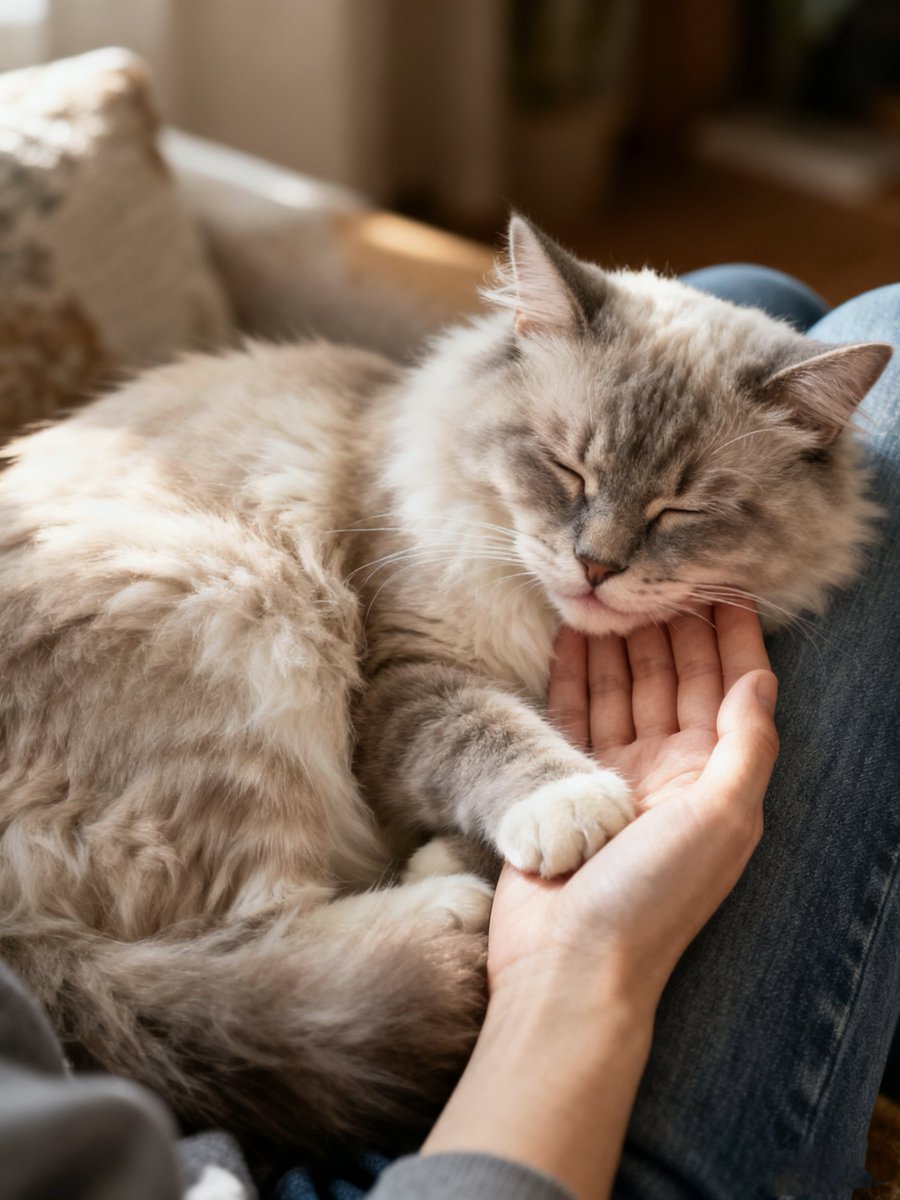 itunu_olori's tweet photo. Nothing beats coming home to a wagging tail and warm purrs  Best part of every day!， https://t.co/LQ7qSoFwvK
