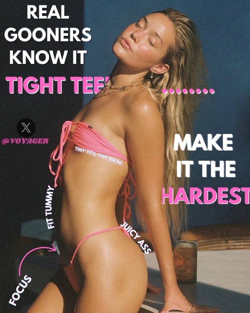 goonergone4good's tweet photo. RELAPSE. GIVE IN. PUMP. 

Tight teen bodies are the best and worst addiction. You will never quit. https://t.co/1PUJ87hRbY