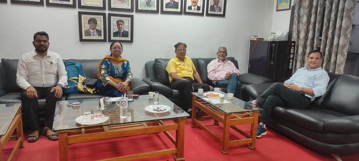 GeolgyLU's tweet photo. The Department of Geology, University of Lucknow, was honoured to welcome Dr. Rajiv Nigam, Former Chief Scientist, NIO Goa, and a distinguished 1974 batch alumnus, on 13 August 2026. His visit was a memorable celebration of our enduring alumni–alma mater connection.
#LuGeology https://t.co/lcS54YSePU