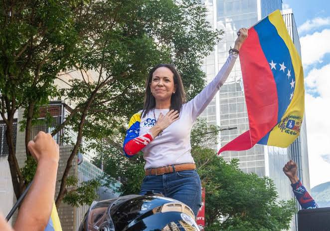 RAMOSJazzside's tweet photo. En Venezuela la única que puede resolver la crisis mediante la unidad nacional, es MARÍA CORINA MACHADO. Los demás son los mismos de siempre https://t.co/qKzN8f9i4c