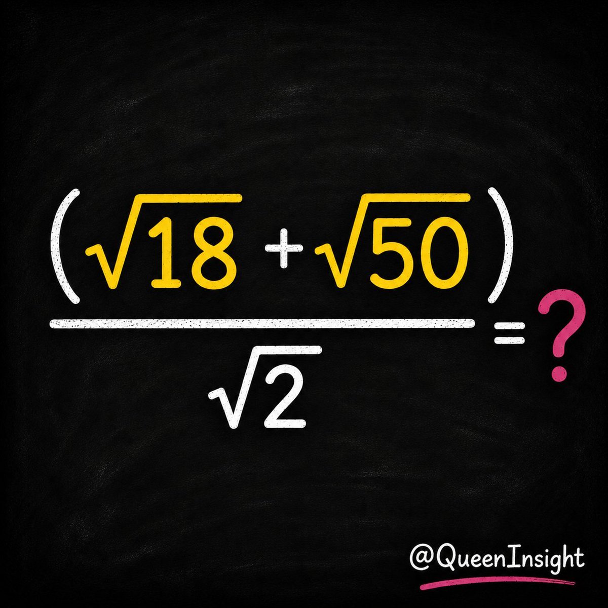 teddyrewa's tweet photo. 99% of people start calculating. 🤯

The other 1% spot the trick instantly. ⚡

⏱️ Can you solve it in under 10 seconds? https://t.co/Q1dbb0cRgS