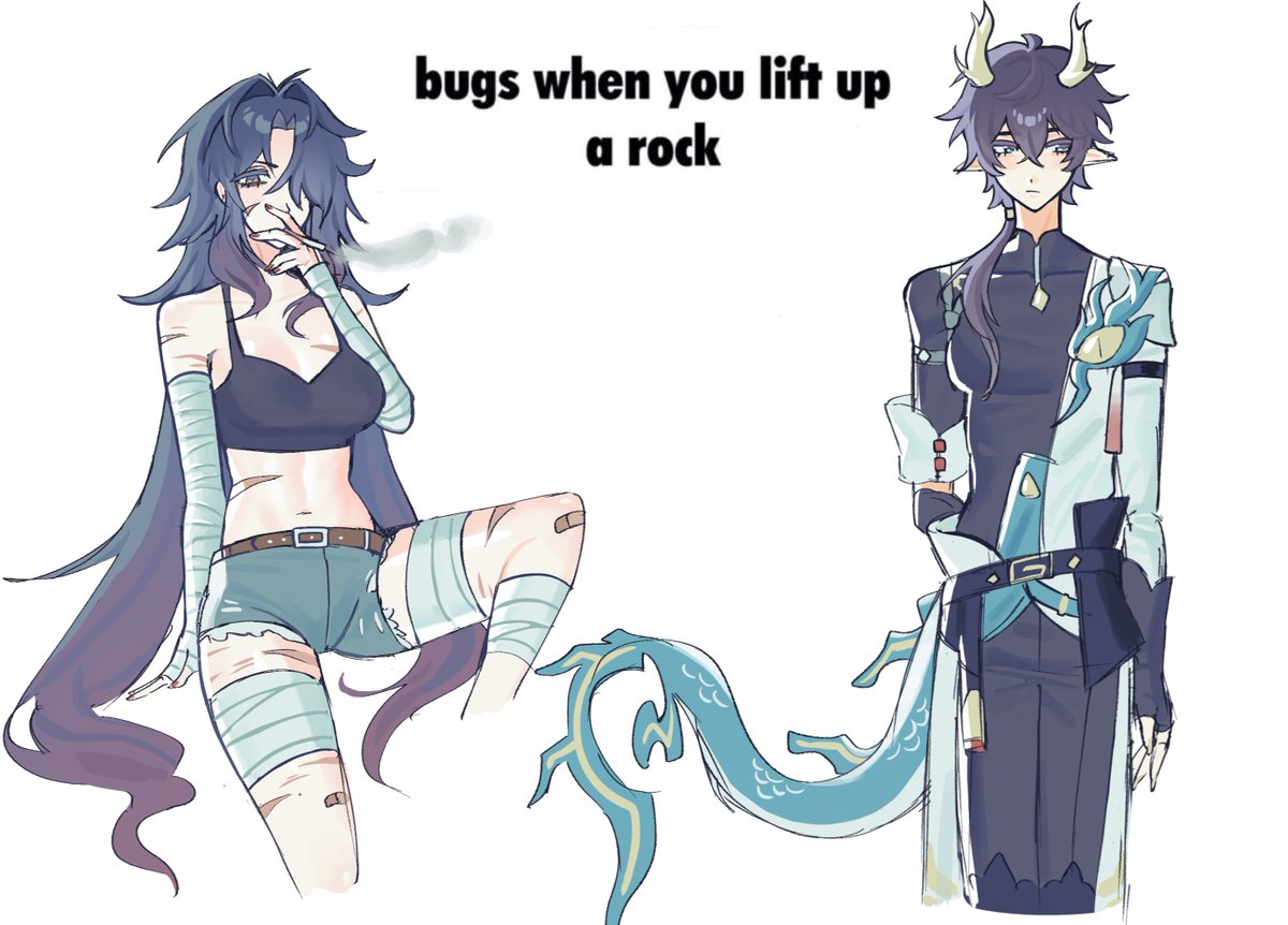 SUKUNADEVOTEE's tweet photo. fem hr doodles https://t.co/HKULXGnyh3
