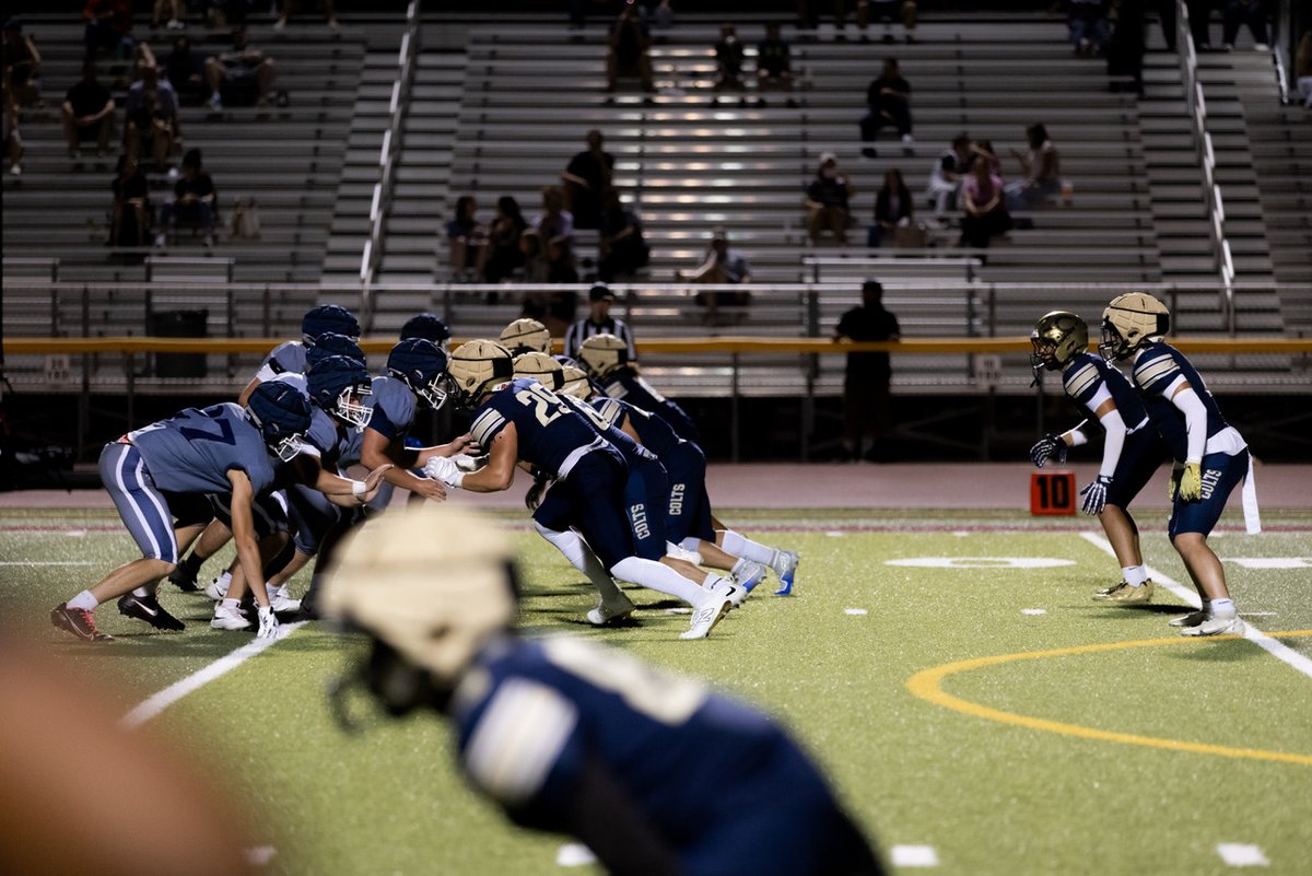 CasteelFootball's tweet photo. Thank you to Cactus Shadows, Boulder Creek, and especially Shadow Ridge for hosting our scrimmage last night! 
1 week from today, we host Red Mountain!
#PoundTheRock
@JoeBushman5 @CasteelAthletic @CrisVossPhoto https://t.co/RcCadC3aNP