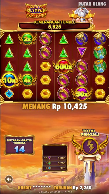 maxwinsultpro's tweet photo. game : gates of olympus super scatter 
winner : 8,966,850
betting :  2,250
link : https://t.co/DrRwRfTmkq https://t.co/ptddlR7LSr
