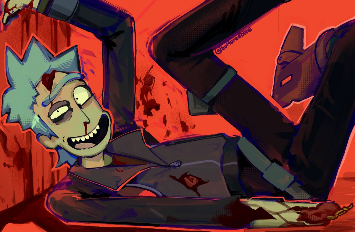 butteredbone's tweet photo. ouch #rickprime #rickandmorty https://t.co/P5mBf5O3CL