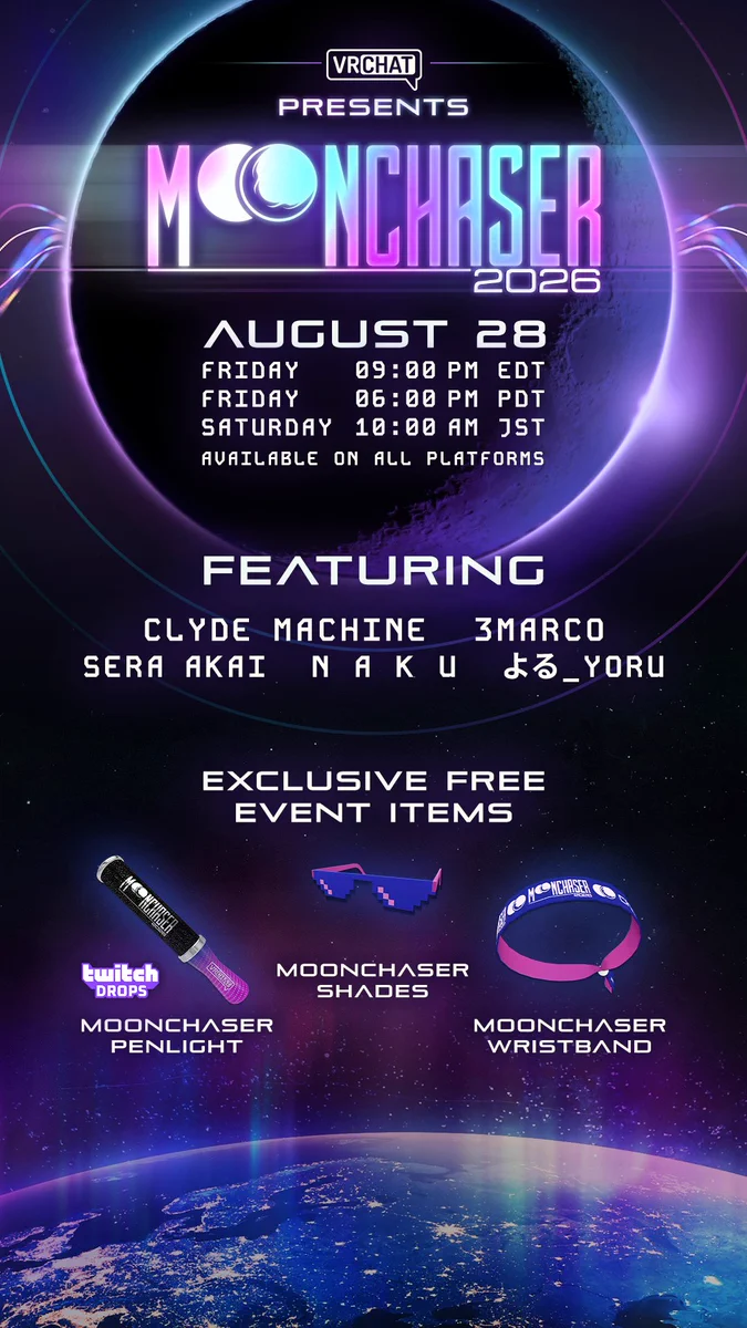 Chase the Moon with us for Moonchaser 2026!