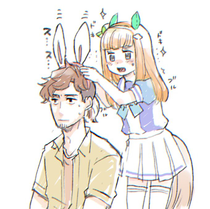 ToratoraHsmt's tweet photo. バニーの可能性を探るスズカさん（再放送） https://t.co/Tw9u9jAHCP