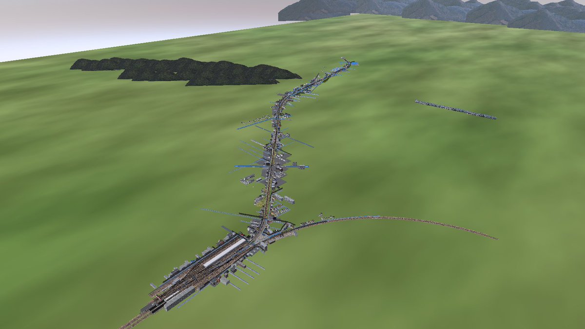 pinboke9's tweet photo. #RailSim 1マップ前面展望テスト https://t.co/Ye36GwIgSE