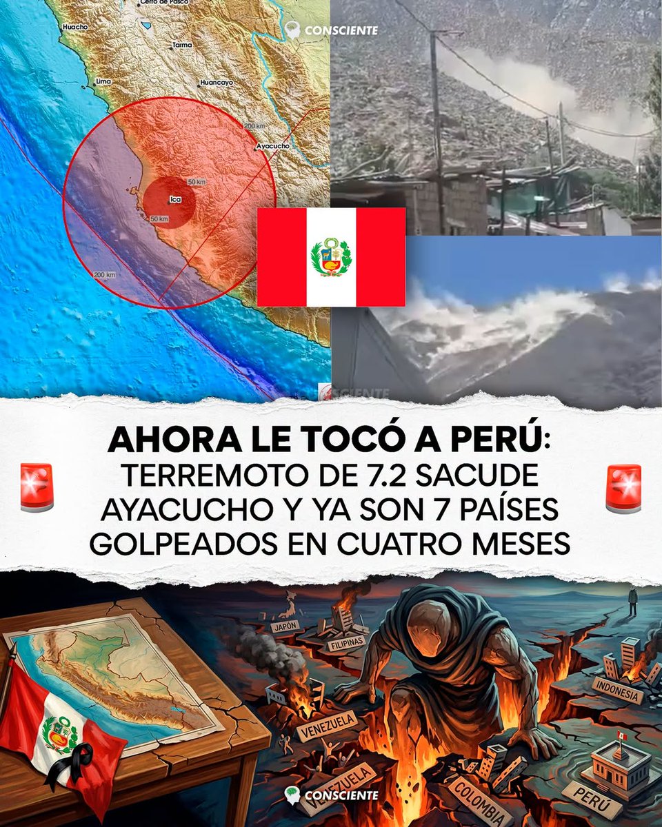 Ripidio's tweet photo. @ariasmoro TERREMOTO DE 7,2 EN PERU https://t.co/7L9wxrY10A