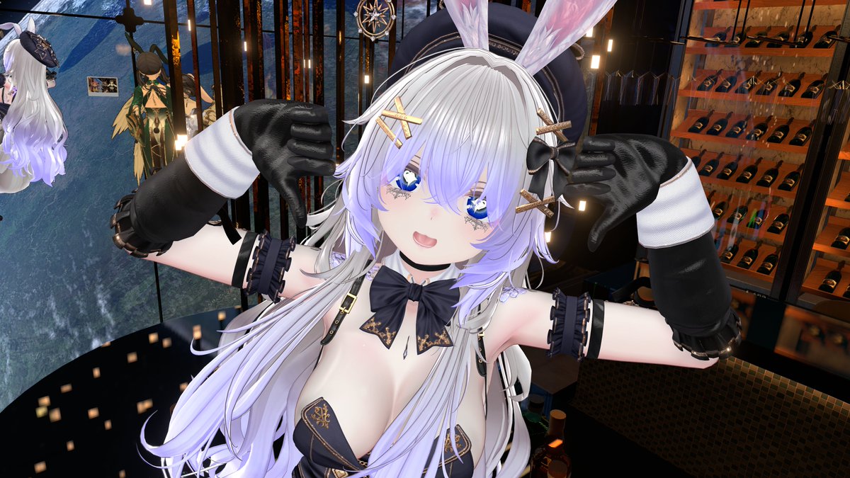 VRCLA24728's tweet photo. バニーの日ありがとうございます
#VRChat https://t.co/D2FFrqRX6u