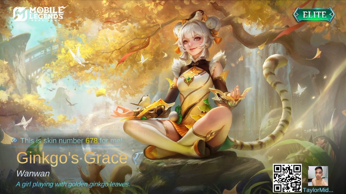 unscathed89's tweet photo. I just obtained a new skin Ginkgo's Grace in Mobile Legends: Bang Bang! Let's face off against the world's best MOBA players together! 
https://t.co/T8D7fe63Dp https://t.co/Ll8xpLU7kb