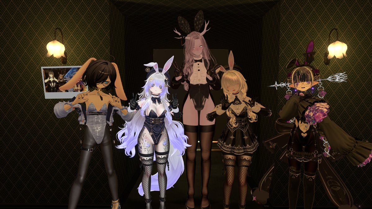 VRCLA24728's tweet photo. バニーの日ありがとうございます
#VRChat https://t.co/D2FFrqRX6u