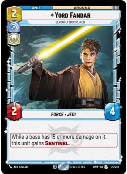 HauseCard's tweet photo. 🟩🟫 Star Wars Unlimited: Homeworlds 🌐 
Nuevas cartas reveladas del set 9.

🟨THERM SCISSORPUNCH

🟥 SANNO AQUA MONSTER

🟦🟩⬜Hunter 

🟦⬜Yord Fandar 

#SWU #StarWars #StarWarsUnlimited https://t.co/xG3X3rtkaP