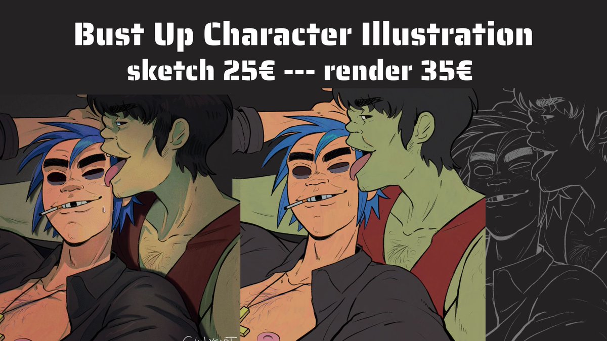 Cikalysart's tweet photo. C0mmissions update! Available on Vgen and Ko-fi, but you can also request them via DM! More information and pricing details here:
https://t.co/LstVA94hwp
https://t.co/qaprMVYAEI
Now I also draw pets https://t.co/j6Cf8HwhY9