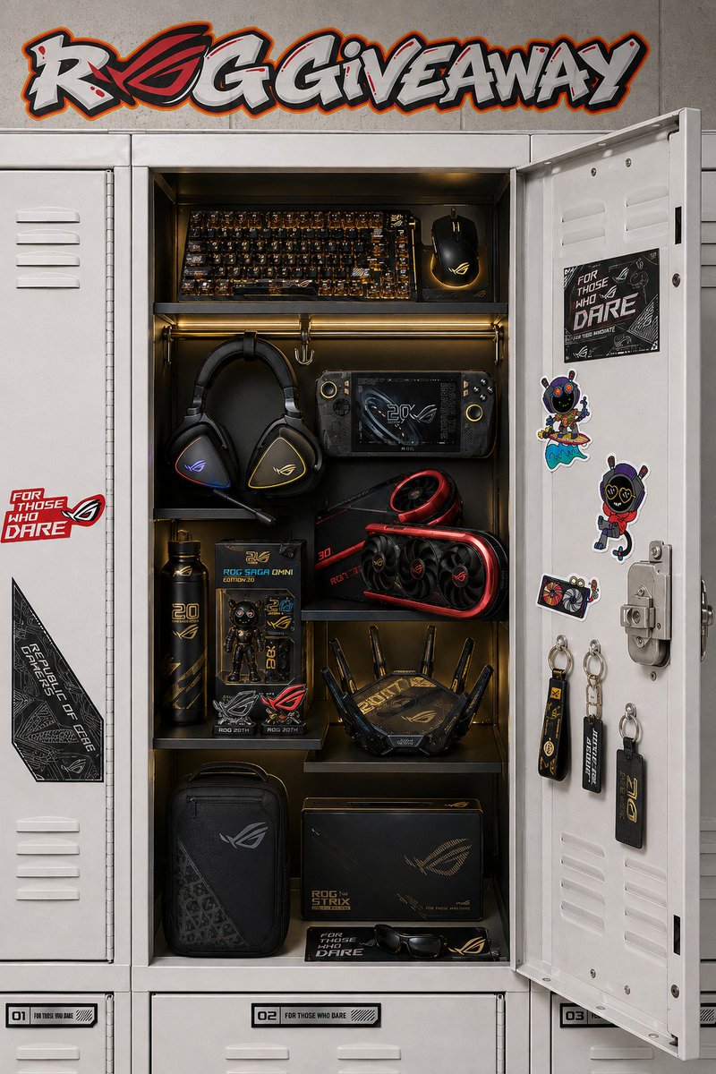 UNKNOWN21366381's tweet photo. @ASUS_ROG Incredible locker ever ✨😇💝👀

@ASUS_ROG @ArshilS72216755 https://t.co/H0abrQX6iI