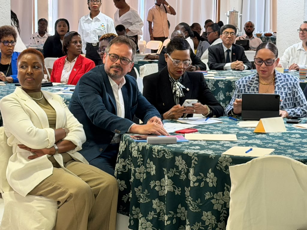 BINUH_UN's tweet photo. A un atelier de réflexion et de mobilisation pour la participation des femmes au processus électoral, le Représentant spécial @CGRuizMassieu appelle à donner aux femmes la place qui leur revient. Ensemble, faisons progresser l’égalité et la démocratie. https://t.co/3764W2LFfE