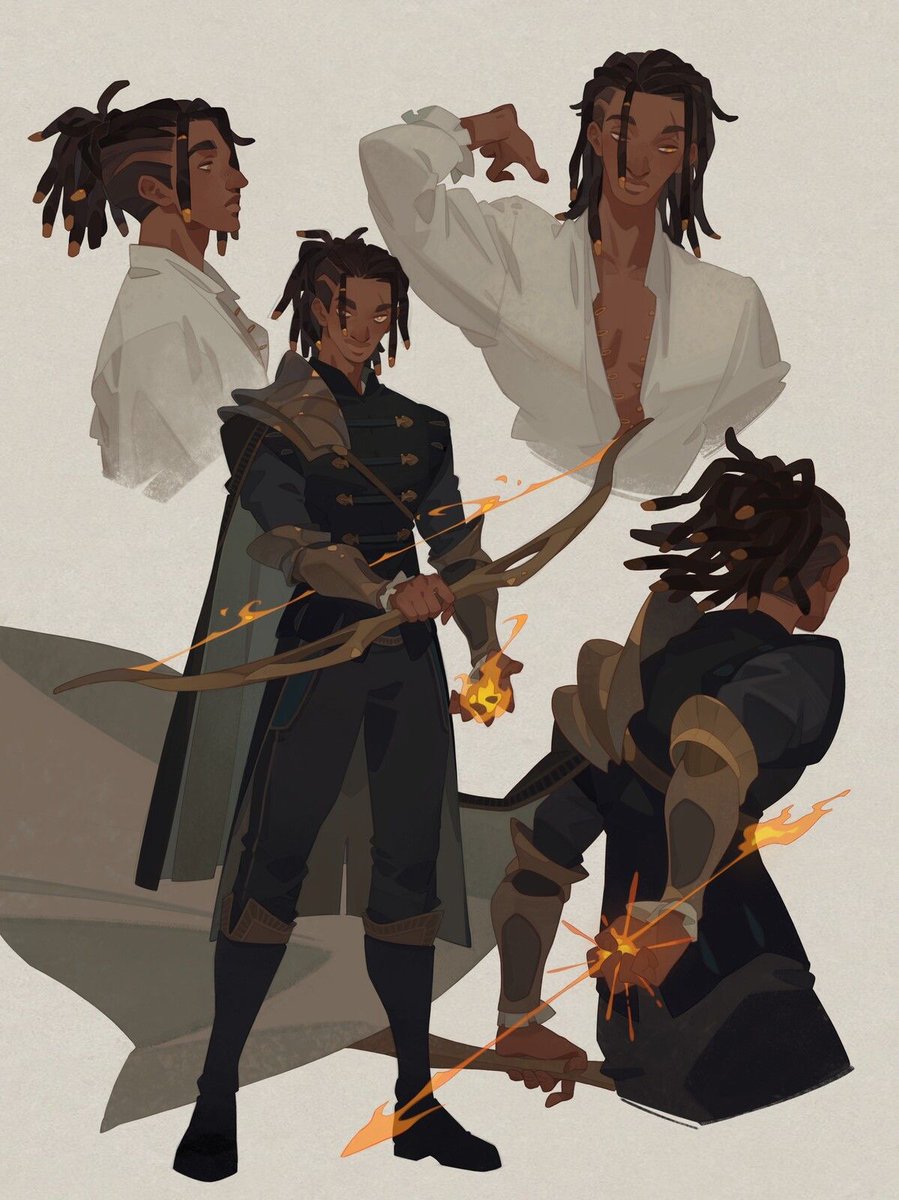toon_city_'s tweet photo. 100 AI Styles in 100 Days  Day 1/100:   

Meet the fire-wielding archer before the story even begins.
This is the character sheet behind the series: who he is, before you ever see him move.
#seedance2 #AIart #anime  
Created  with Seedance 2.0 https://t.co/cRL2ArClsA