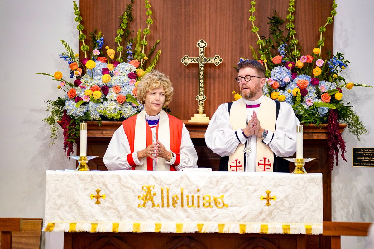 NewLowChurch's tweet photo. St. Timothy's Chapel - Charleston, SC

The Porter-Gaud School

On August 18, the Rt. Rev. Bishop Chip Edgar (ACNA) and the Rt. Rev. Bishop Ruth Woodliff-Stanley (TEC) concelebrated the consecration of this new space in the power of Almighty God.

https://t.co/no6G7CKRC0 https://t.co/23Q0fEuKCX