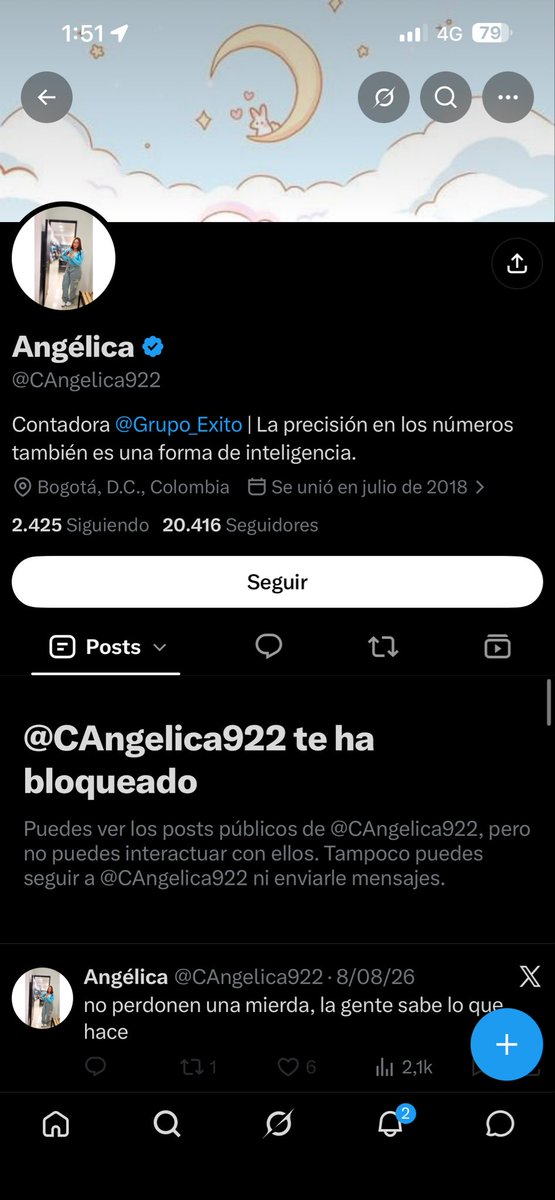 theeeeeeoooo16's tweet photo. Al parecer es una persona que roba identidades, su perfil de X ahora es este https://t.co/QVsJQ6ptZz