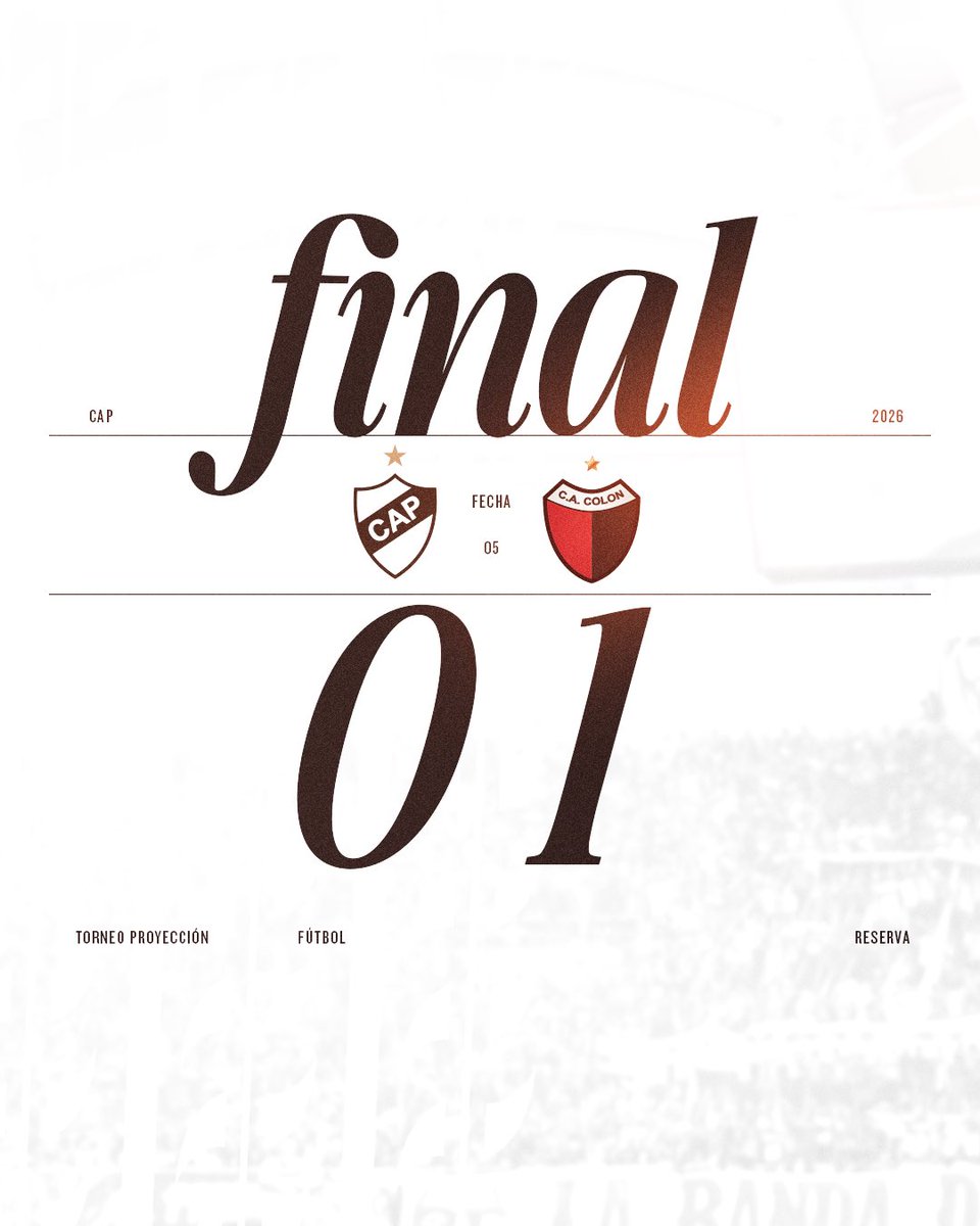 caplatense's tweet photo. #TorneoClausuraProyección 🏆 | ⏱️ Final del partido

Platense 0 - Colón (SF) 1

#𝐎𝐫𝐠𝐮𝐥𝐥𝐨𝐌𝐚𝐫𝐫𝐨́𝐧🤎 https://t.co/er5IEl6bDe