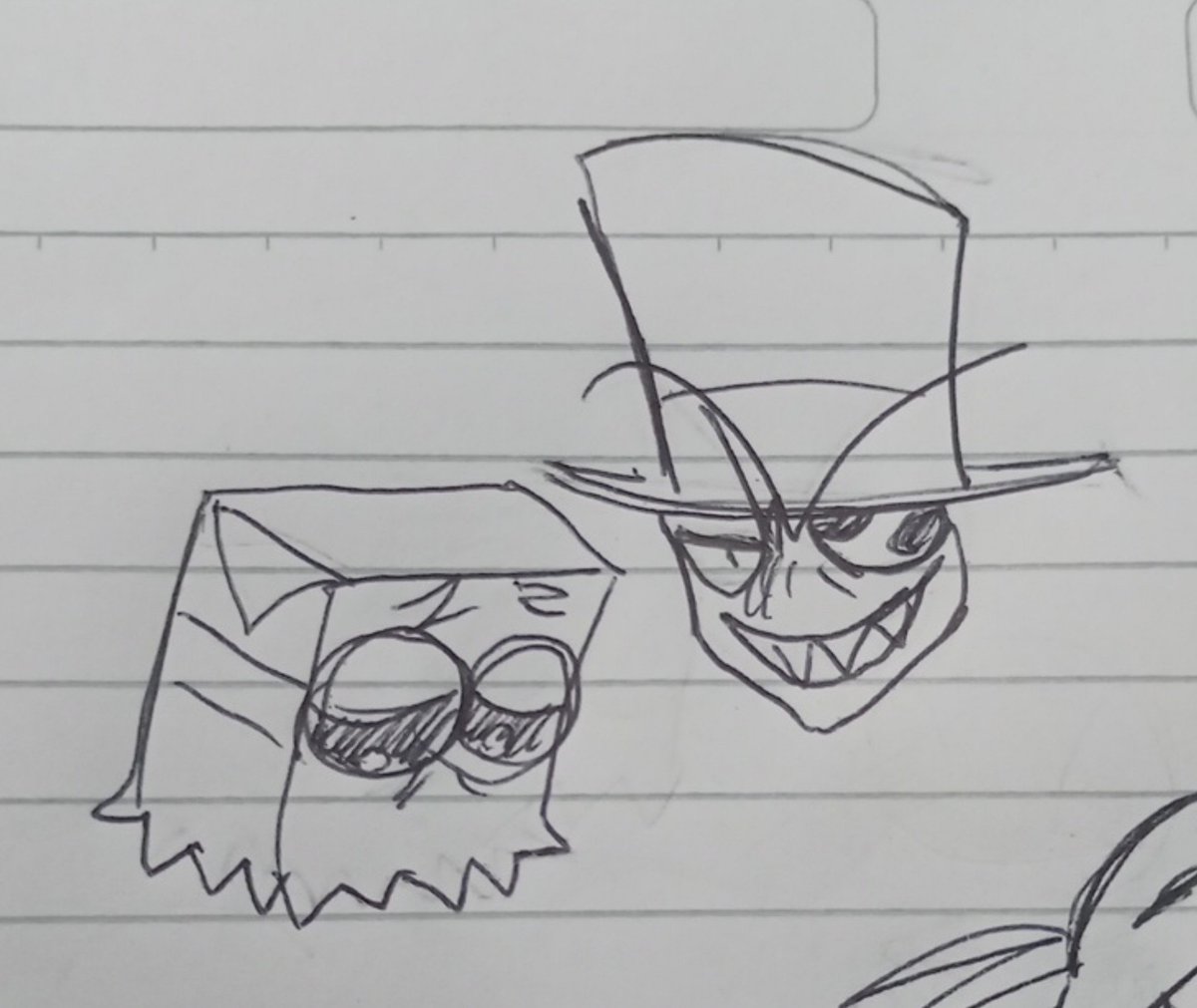 EvilGrillitoPro's tweet photo. Los odio #paperhat https://t.co/QpXzZGrffp