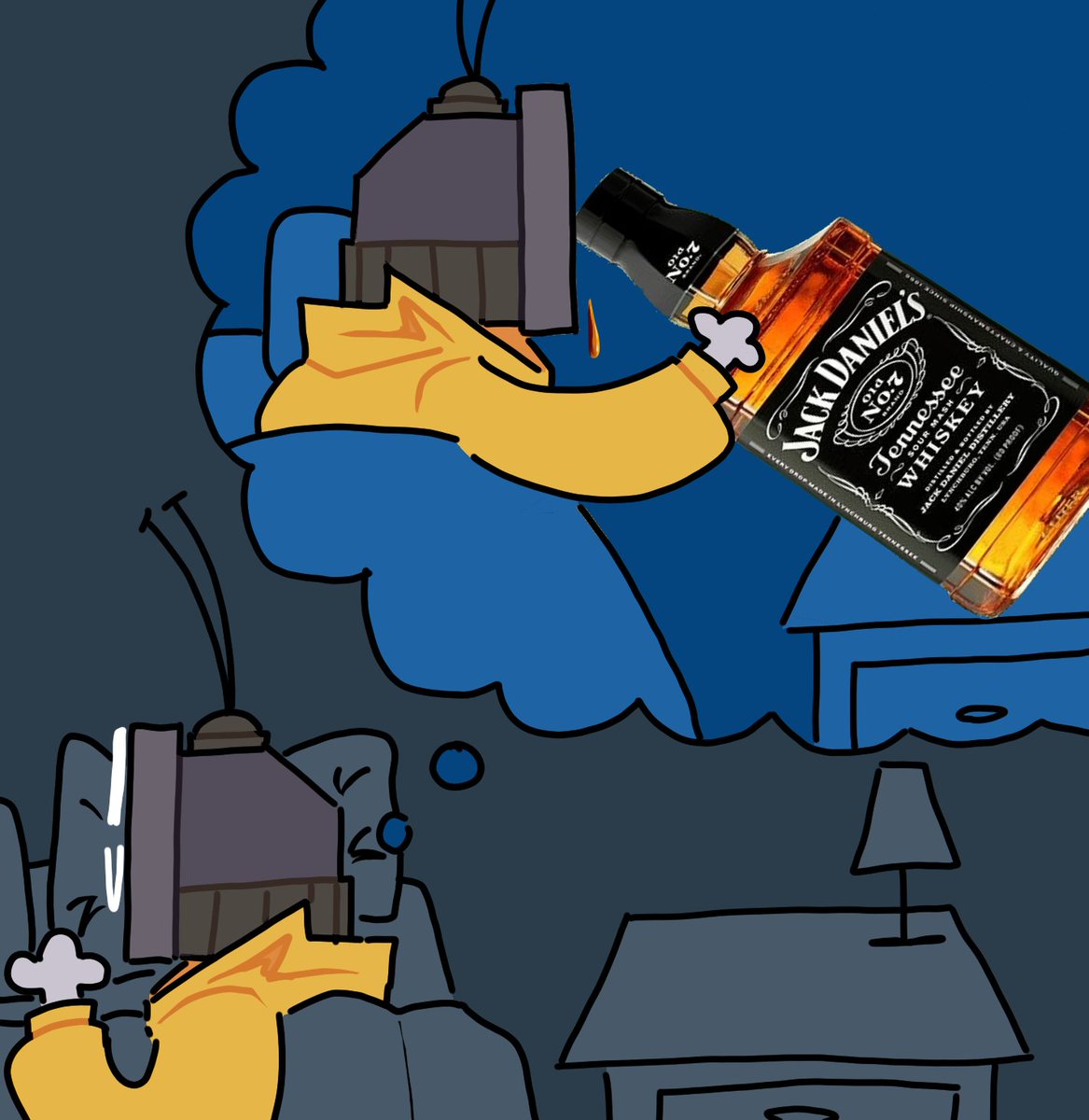 Tvthings03's tweet photo. Hmmm alcohol #nausurero https://t.co/ACyIgLl0su