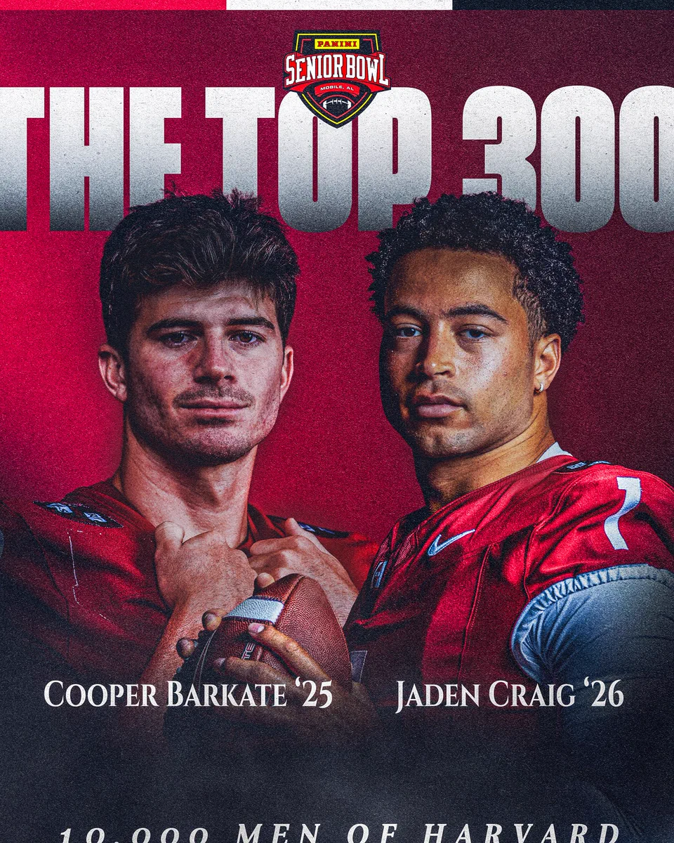 The Senior Bowl Top 300 - Cooper Barkate ‘25, Jaden Craig ‘26