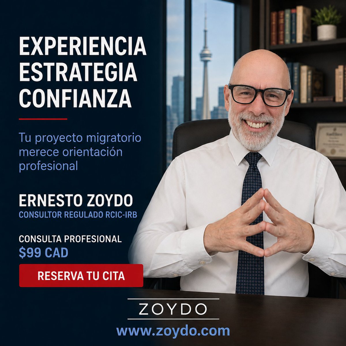 ernestozoydo's tweet photo. ¿Quieres vivir en Canadá? Descubre si calificas. Reserva tu consulta personalizada por solo 99 dólares en https://t.co/VD4i2u93sk.

Más de mil reseñas de cinco estrellas en Google.

Asesoría con Ernesto Zoydo, Consultor Migratorio Certificado (RCIC-IRB).

Sígueme en @ernestozoydo https://t.co/7Vh8iF50NX
