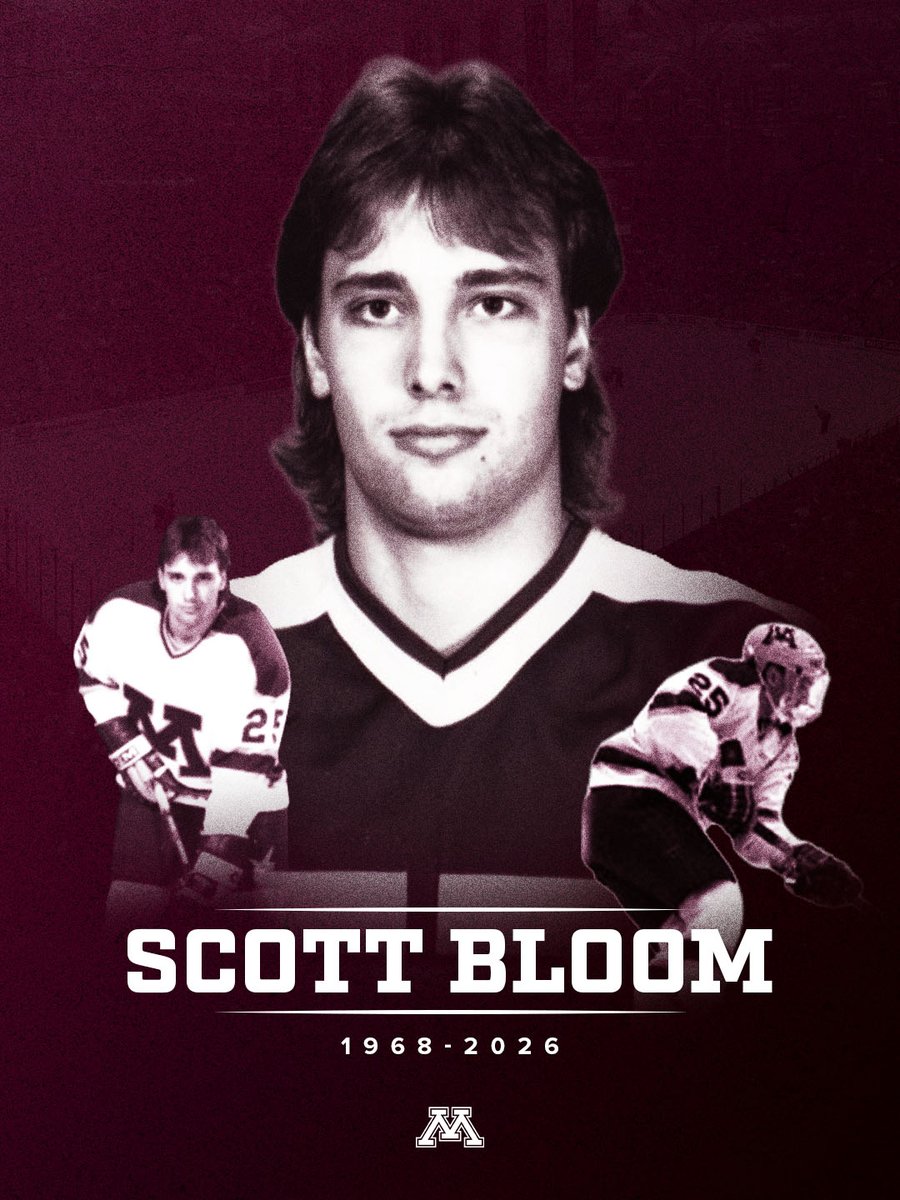 GopherHockey's tweet photo. Our thoughts are with the family, friends and teammates of #Gophers Scott Bloom during this difficult time. 💛 https://t.co/BPZp5xqQXc