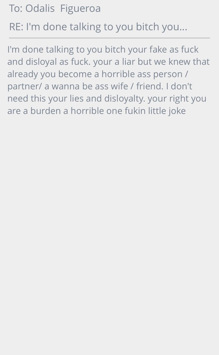 g0kuuu's tweet photo. This is the kind of mental/verbal abuse I get on the daily and she’s in prison but can still manage to make me feel like I’m nothing. https://t.co/1CcCc9icVU