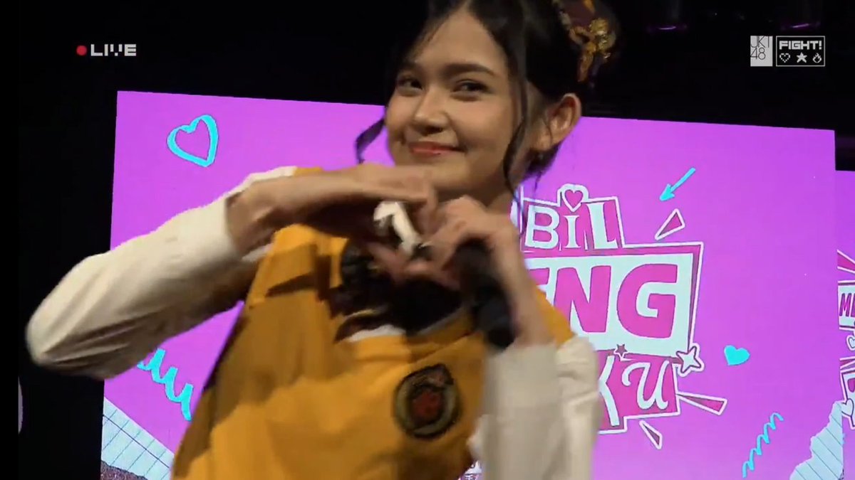 Satunn24_'s tweet photo. terimakasih untuk kerja kerasnya hari ini @C_IndahJKT48 🤍 https://t.co/yJik7B5hAH