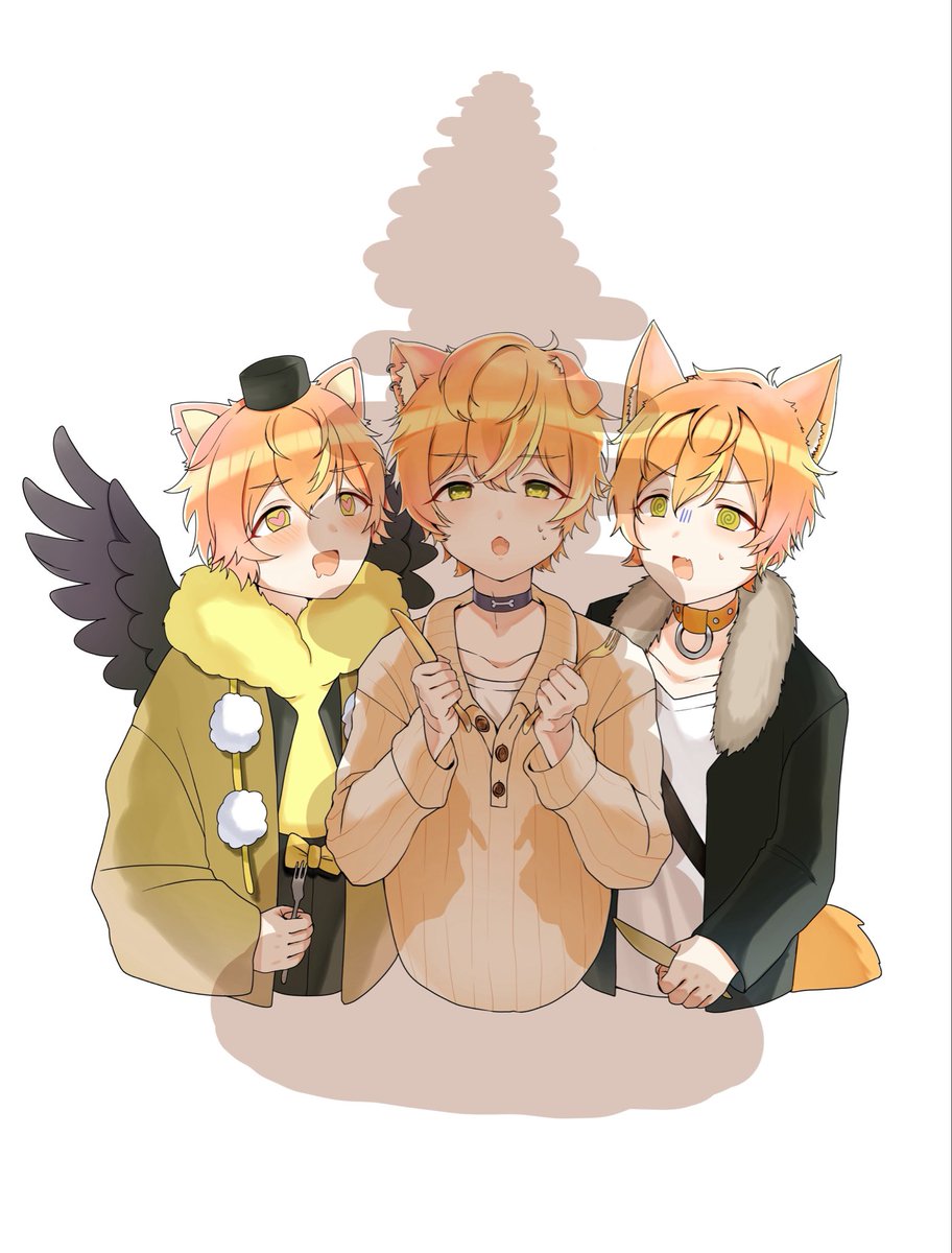wokamura90's tweet photo. 🐶🥞たちに大量のパンケーキを食べさせてあげたい https://t.co/80CAMEgAe7