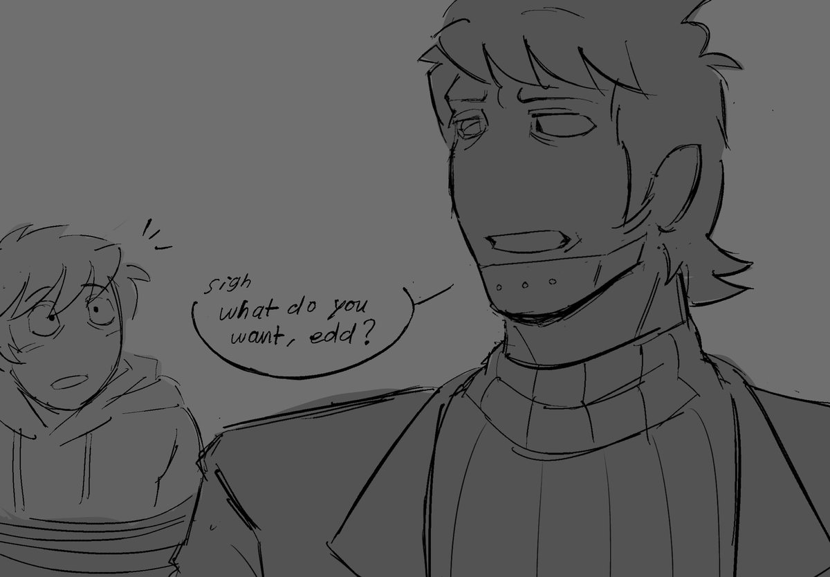 Hoorayble's tweet photo. Wtfuture angst (1/2)
Edd misses his friends
 #eddsworld #wtfuture #eddsworldedd https://t.co/x2l2yzu9Ni