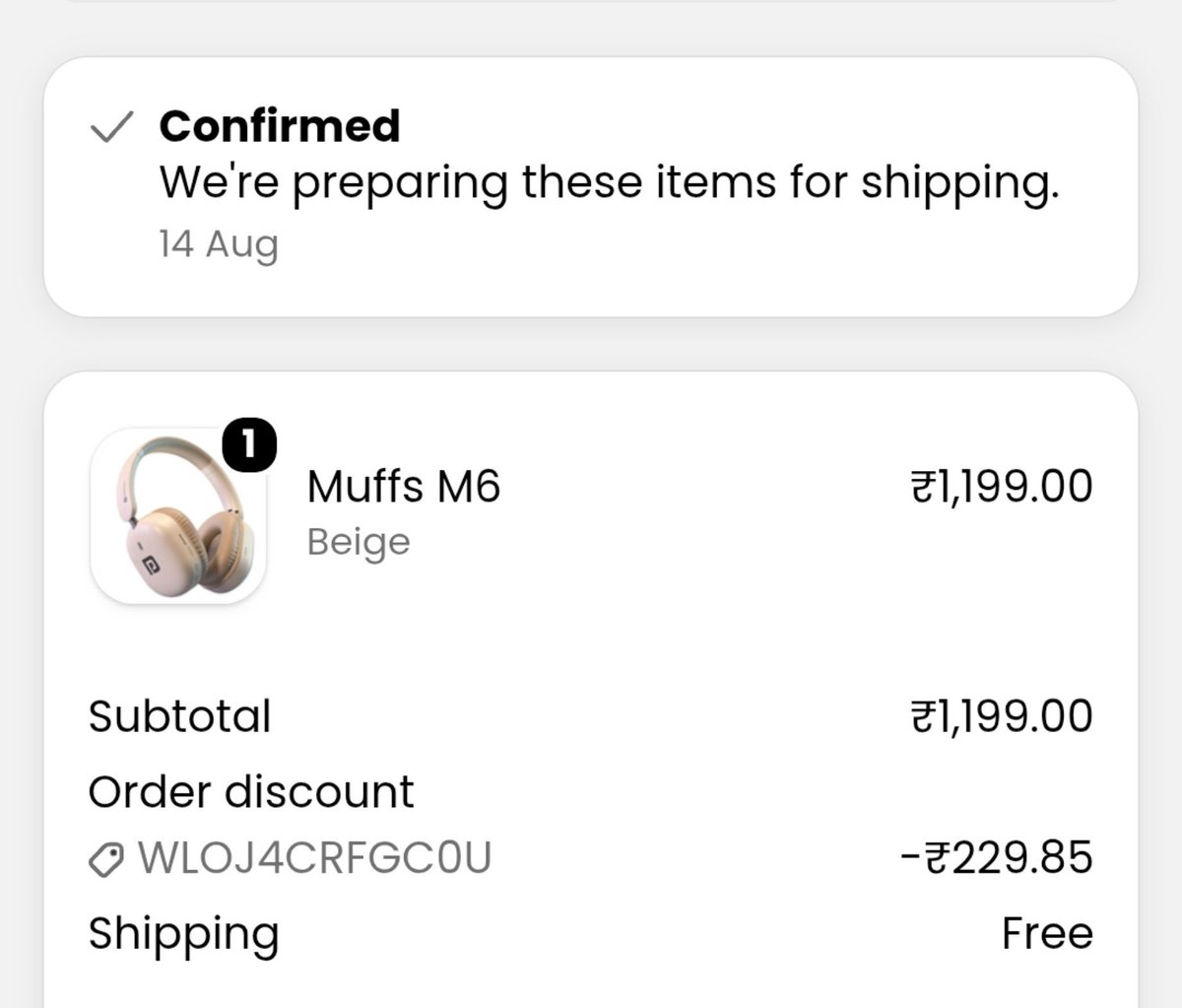 vijeeshvr3's tweet photo. Guys ..if any you planning on buying a protronics gadgets please throw that thought away, i ordered a headphone aug 14 2026 , still not yet dispatched either I can't cancel customer service guys saying that we can't cancel because it's in ready to ship status.. please don't buy., https://t.co/FTZpDS5iYe