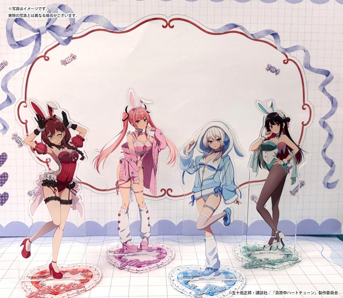 medicos_et_02's tweet photo. 【事後通販受付中】
 
 TVアニメ『真夜中ハートチューン』

【商品情報】
 🔷BIGアクリルスタンド
描き下ろしイラストを使用したアクスタ✨
大きめサイズで存在感抜群です🌟
 
📅受注期間：26/8/20(木)～26/9/3(木)
 https://t.co/WeVdS9Cuio
 #真夜中ハートチューン
#マヨチュー https://t.co/cXzeKvnNKJ