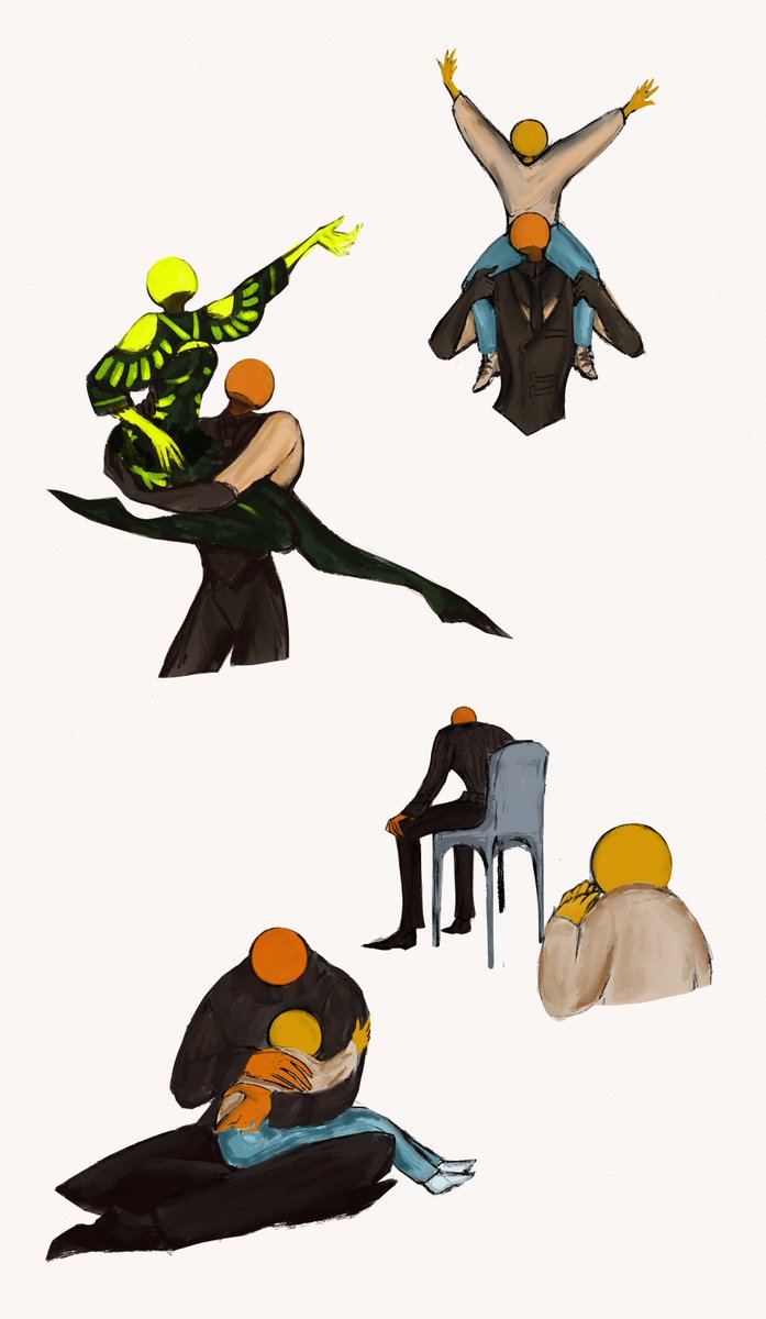 SashaSefe's tweet photo. #avm #alanbecker #kingorange #neonyellow #Gold
I needed this family – I missed them so much. I feel like Gold might be a little bit spoiled and have his own quirks. And about the drawing – it was my first time using Procreate. I uploaded the process video to my Google Drive. https://t.co/AiVTW4QBaa