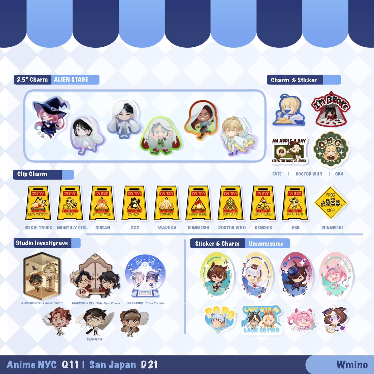 wminnnnno's tweet photo. ✨NEW CATALOG DROP for
#animenyc &amp; #sanjapan✨
I'll be at #anyc2026 and #sanjapan2026 this fall! Will also be celebrating my birthday on the trip!! Hope to see everyone there! (1/2) https://t.co/0B8O1zcI9o