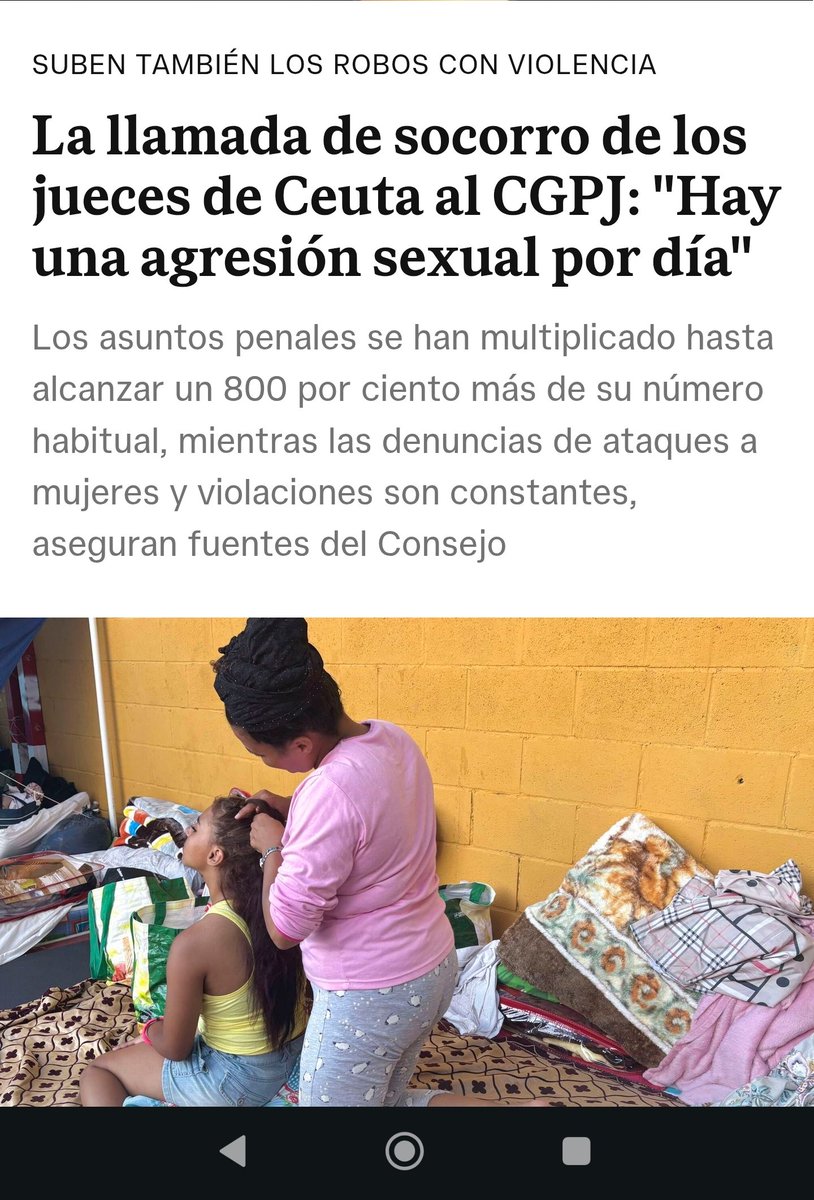 manuel_lls's tweet photo. @JuanEst85841374 @malacamarada Y mira, de tus amigos africanos en Ceuta, mi país, desde q lo invadieron hace 2 semanas. https://t.co/cchGyAUfcq
