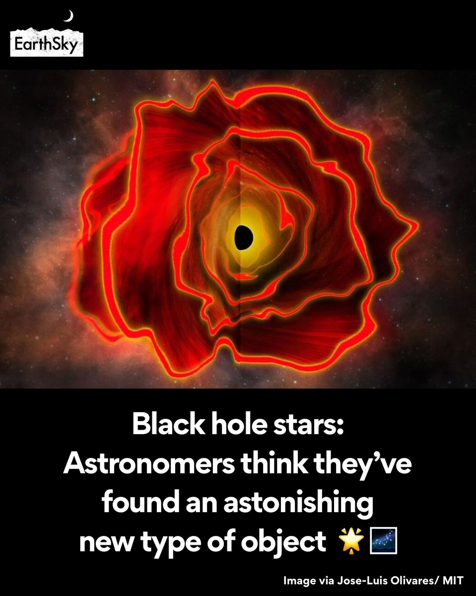 earthskyscience's tweet photo. Since 2022, the James Webb Space Telescope has been capturing images that include mysterious #LittleRedDots. MIT researchers now believe they are a new type of astronomical object: #blackholestars. ⚫️🌟
https://t.co/tlmGaG4sex
📸 Jose-Luis Olivares/ MIT/ https://t.co/3d6wShOgKW. https://t.co/Vl2ZdLgqIa