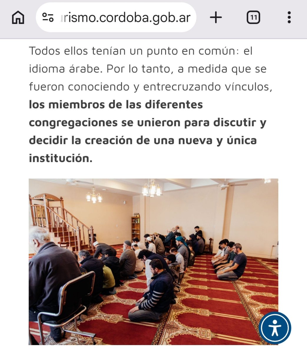 Elsifonliberal's tweet photo. 🔎 LA SHARIA EN EL CORAZÓN DE LA DOCTA

En sintonía con nuestra entrega N° 77, aquí podemos ver como la Municipalidad de Passerini promueve la cultura islámica dentro de nuestro territorio. Les recordamos que toda esta publicidad está financiada con los impuestos de cada cordobés que se rompe el culo trabajando. 

A continuación, verán capturas de la propia página de la Municipalidad, donde lo podrán corroborar entrado a los links. En las fotos se puede ver como se invita a dar una vuelta por Córdoba, retoricamente implantado la idea que también somos eso. También podrás observar a hombres con su lenguaje corporal suelto, a cara descubierta, en oposición a mujeres con un lenguaje corporal sometido, mirando hacia abajo , con su cuerpo totalmente cubierto. La Municipalidad no solamente avala el sometimiento sino que además lo promueve con nuestros impuestos. 

Que el lector saque sus propias conclusiones, la evidencia fue puesta  a su consideración. 

AGENCIA CÓRDOBA TURISMO: Templo Islámico 
https://t.co/AgaabwdVqh

AGENCIA CÓRDOBA TURISMO: 
Mezquita 
https://t.co/Ep9MigVdIF

📌 el sifón liberal